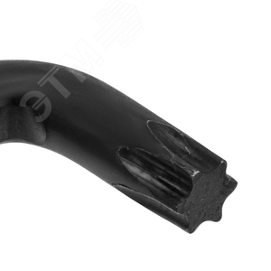 Набор ключей имбусовых TORX 9 шт.: T10,15,20,25,27,30,40,45,50, оксидированные, на кольце