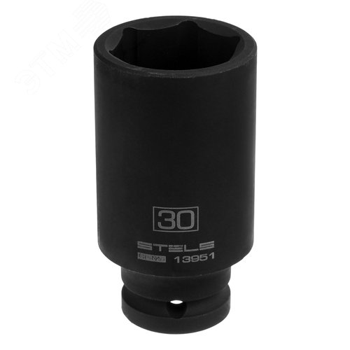 Головка ударная удлиненная шестигранная, 30 мм, 1/2', CrMo