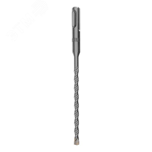 Бур по бетону, двойная спираль, Cobalt W-tip, 6x160 мм, SDS PLUS