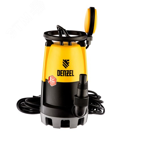 Дренажный насос для чистой и грязной воды DP-900S, 900 Вт, напор 9 м, 18000 л/ч