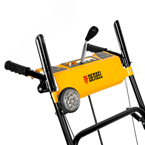 Бензиновая снегоуборочная машина SBM 610, 212cc, ручной старт, фара
