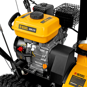 Бензиновая снегоуборочная машина SBM 610, 212cc, ручной старт, фара