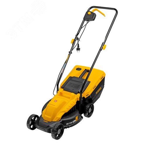 Газонокосилка электрическая GM-1100, 1100 Вт, шир. 32 см, 3 уров., травосб. 30 л