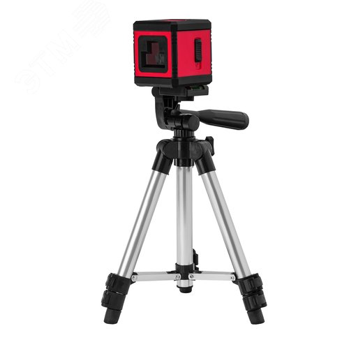 Лазерный уровень XQB RED Pro SET, 10 м, красный луч, батарейки, штатив