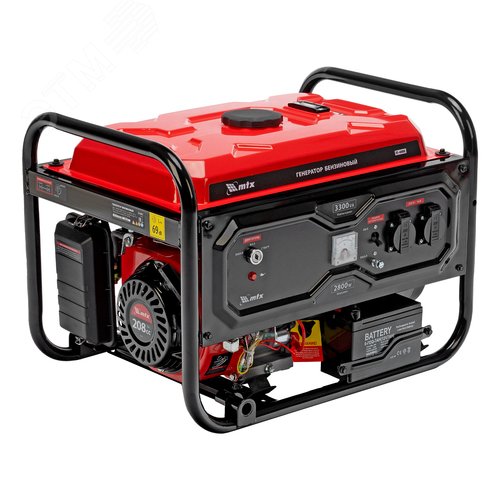 Генератор бензиновый RS-4000E, 3,3 кВт, 230В, электростартер