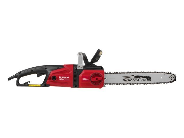 Пила цепная электрическая WORTEX EC 4024 SF шина 40 см (16"), 3/8" LP, 1.3 мм 2400 Вт