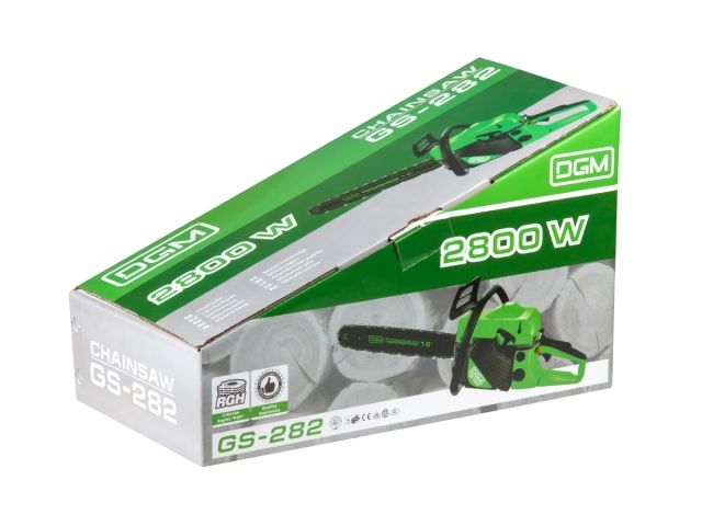Бензопила DGM GS-282 шина 45 см (18"), 0.325", 1.5 мм, 72 зв.