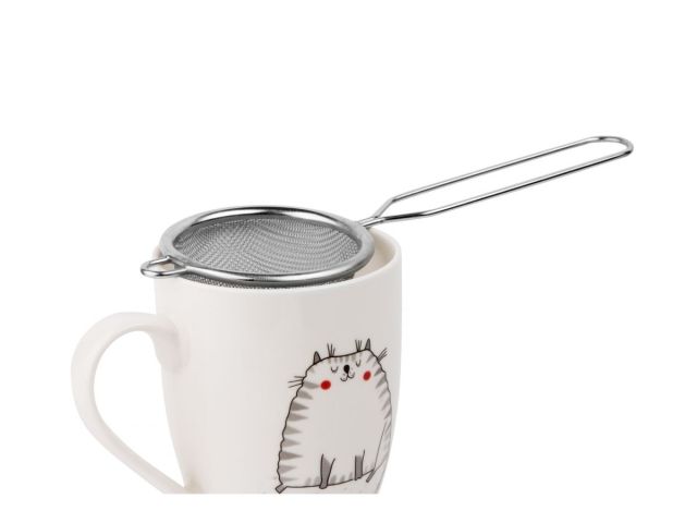 Ситечко с ручкой из нерж.стали, диам.7см, PERFECTO LINEA