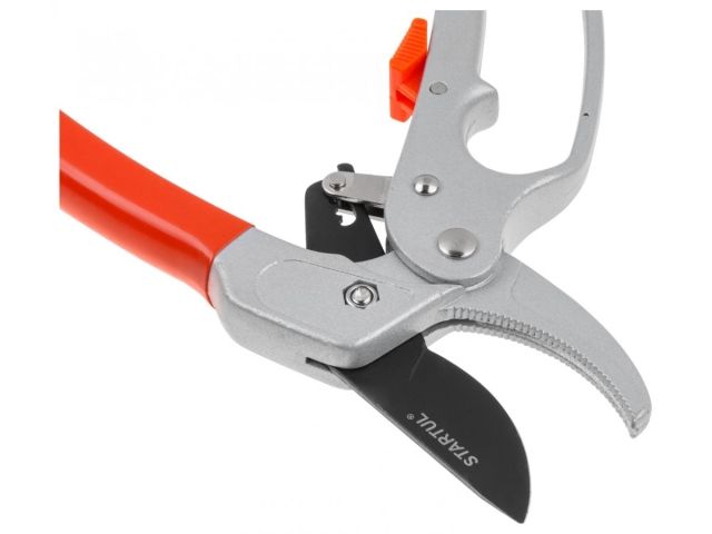 Секатор контактный с храповым механизмом STARTUL GARDEN (ST6093-07)