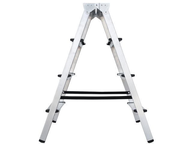 Лестница-стремянка алюм. двухсторонняя 94 см 4 ступ. 3,2кг PRO STARTUL (ST9941-04)