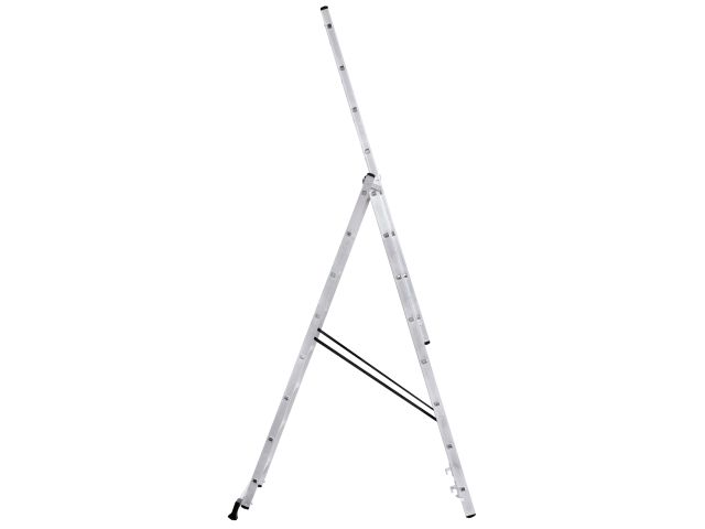 Лестница алюм. 3-х секц. 201/474/214см 3х8 ступ., 9,9кг PRO STARTUL (ST9944-08)