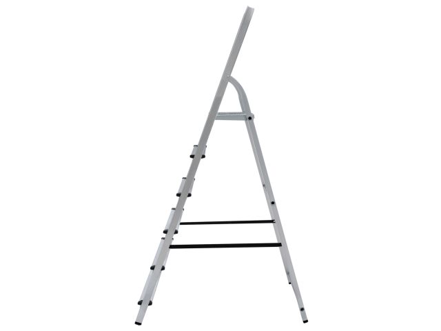 Лестница-стремянка алюм. 125 см 6 ступ. 4,4кг PRO STARTUL (ST9940-06)