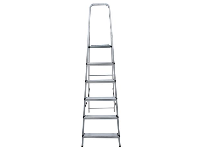 Лестница-стремянка алюм. 125 см 6 ступ. 4,4кг PRO STARTUL (ST9940-06)