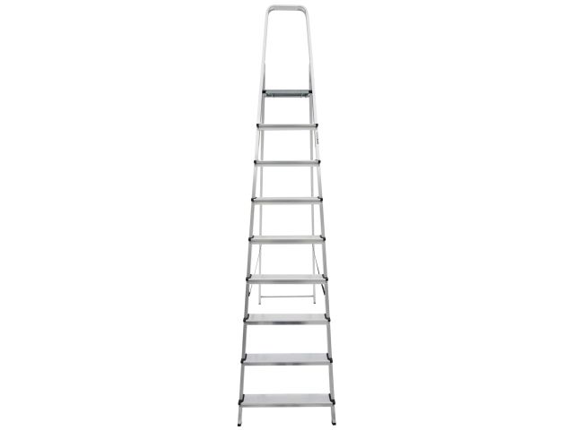 Лестница-стремянка алюм. 195 см 9 ступ. 7,4 кг PRO STARTUL (ST9940-09)