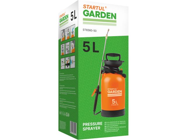 Опрыскиватель компрессионный 5л STARTUL GARDEN (ST6560-50)