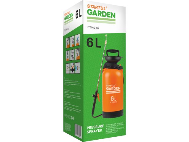 Опрыскиватель компрессионный 6л STARTUL GARDEN (ST6560-60)