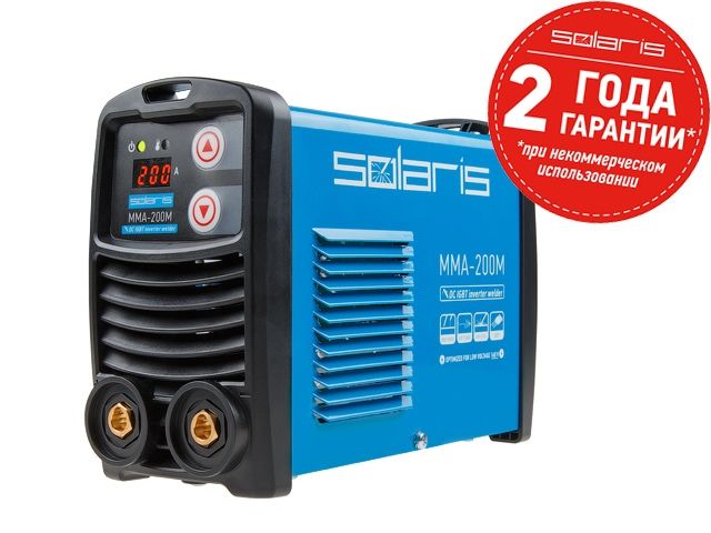 Инвертор сварочный SOLARIS MMA-200M