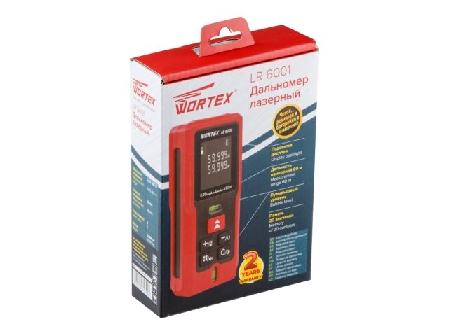 Дальномер лазерный WORTEX LR 6001 в кор.
