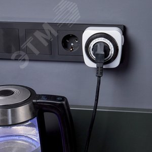 Розетка с механическим таймером суточный 15мин/24ч 96 ON/OFF REXANT RX-28