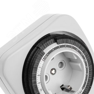 Розетка с механическим таймером суточный 15мин/24ч 96 ON/OFF REXANT RX-28