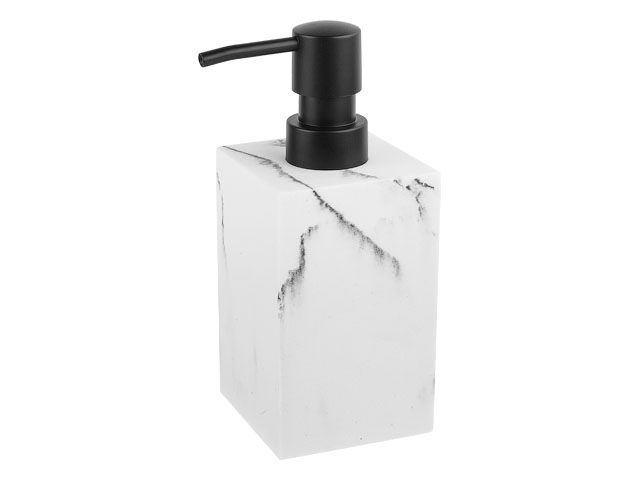 Диспенсер (дозатор) для мыла MARBLE, белый, PERFECTO LINEA