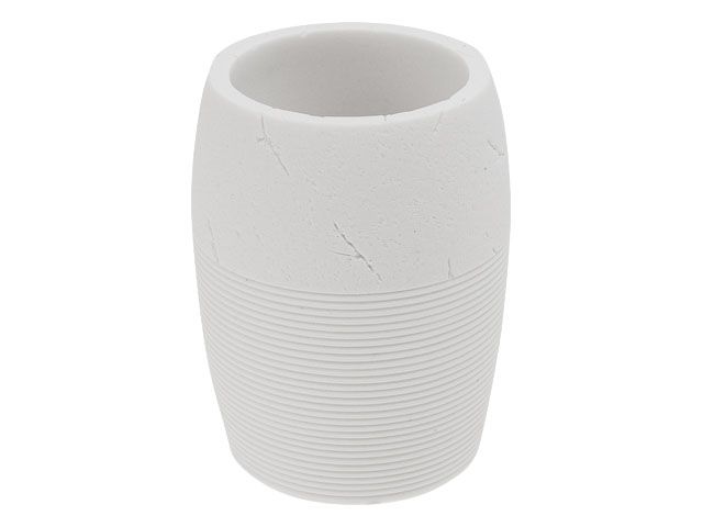 Стакан WHITESTONE, белый, PERFECTO LINEA