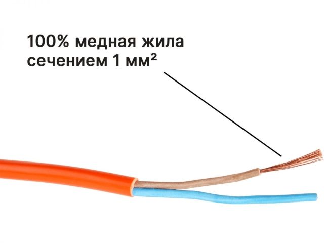 Удлинитель на катушке 20м (1 роз., 2,2кВт, б/з, ПВС 2х1,0) Юпитер