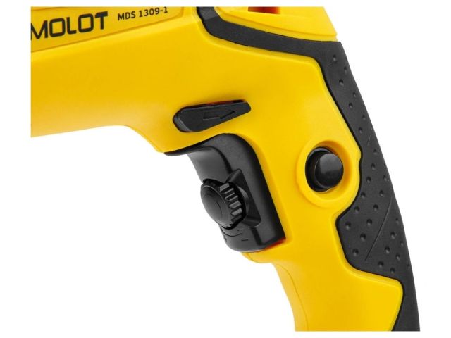 Дрель ударная MOLOT MDS 1309-1 в кор. 800 Вт, 1 скор, 25 мм в дер.