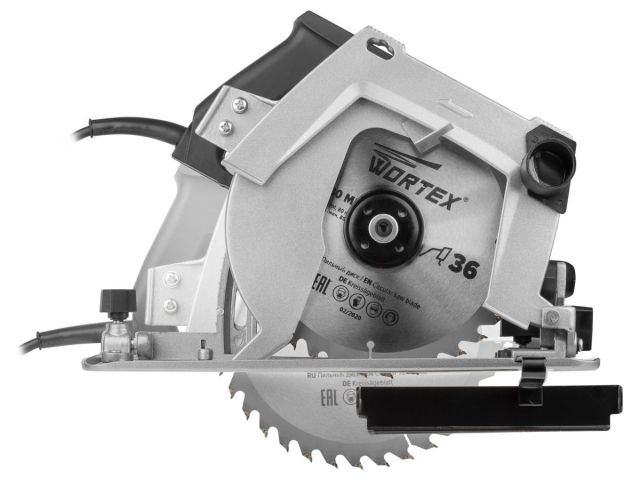 Циркулярная пила WORTEX CS 2170-1 в кор. 1800 Вт, 210 мм, до 65 мм