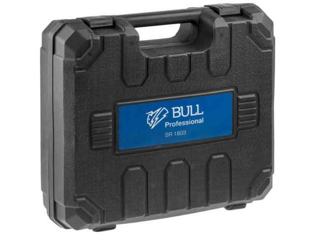 Аккум. дрель-шуруповерт BULL SR 1803 в чем. БЕСЩЕТ., 18 В, 50 Н*м, 2*2 А*ч акб, БЗП 10 мм