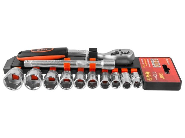 Набор головок 3/8" 10-24мм 12предм. PRO STARTUL (PRO-41238)