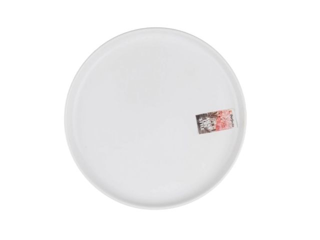 Тарелка десертная керамическая, 20.5 см, серия ASIAN, белая, PERFECTO LINEA