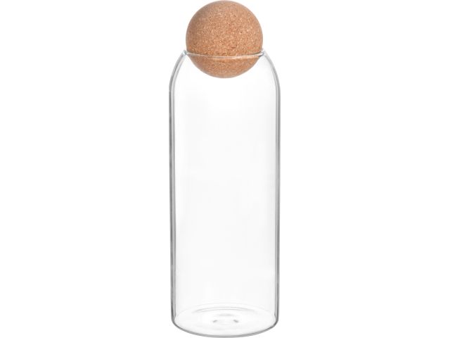 Банка для сыпучих продуктов стеклянная 1200 мл, серия Handy, PERFECTO LINEA