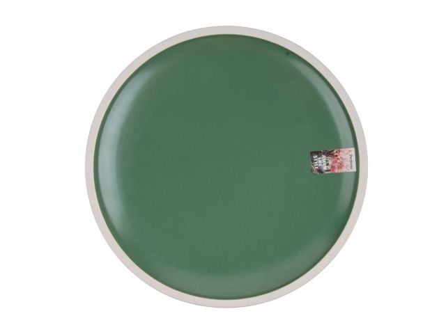 Тарелка десертная керамическая, 21 см, серия ASIAN, зеленая, PERFECTO LINEA