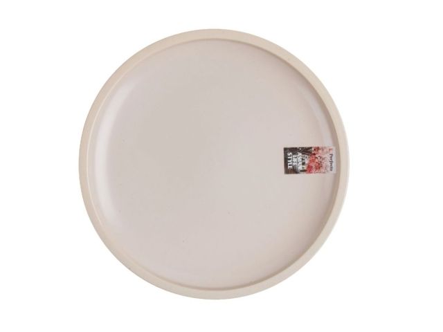 Тарелка десертная керамическая, 21 см, серия ASIAN, белая, PERFECTO LINEA