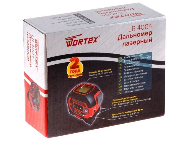 Дальномер лазерный WORTEX LR 4004 в кор.