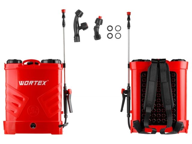 Аккум. опрыскиватель WORTEX KS 1680-1 Li в кор. ALL1 SOLO 18В, 16 л