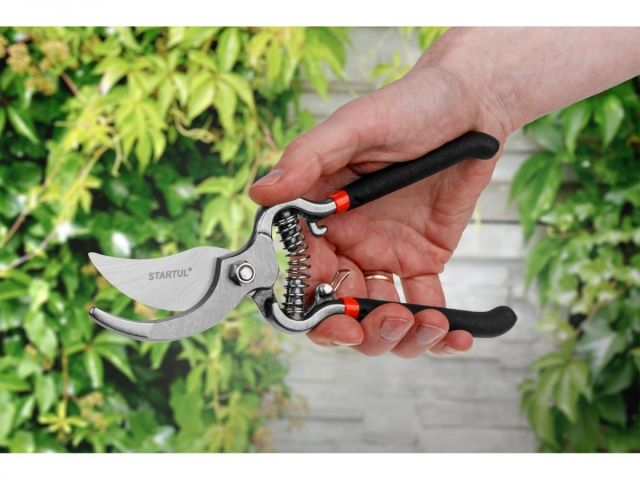 Секатор плоскостной 21см STARTUL GARDEN (ST6410-04)