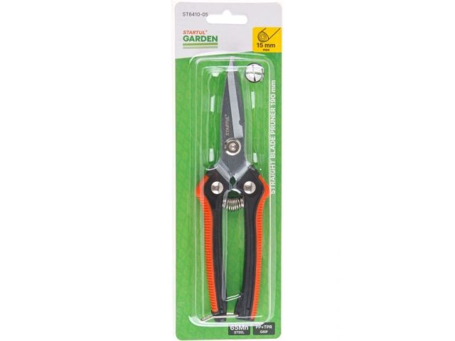 Секатор с прямыми лезвиями 19см STARTUL GARDEN (ST6410-05)