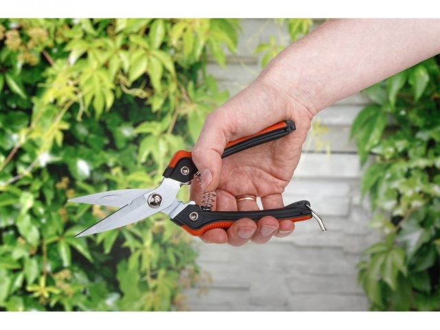 Секатор с прямыми лезвиями 19см STARTUL GARDEN (ST6410-05)