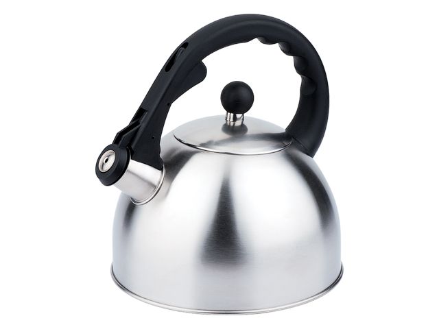 Чайник со свистком, нержавеющая сталь, 2.5 л, Melissa, PERFECTO LINEA