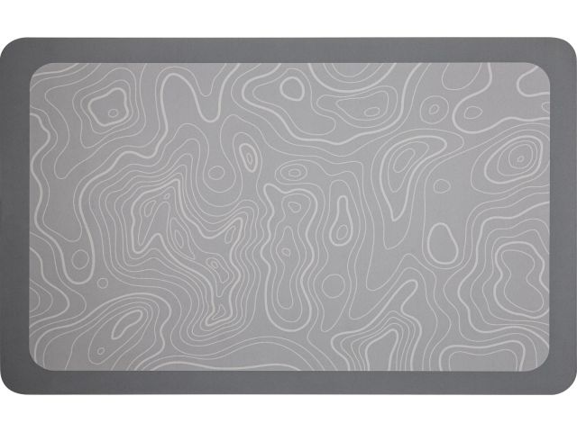 Коврик влаговпитывающий, 50х80 см, серия DIATOMITE, grey abstract, PERFECTO LINEA