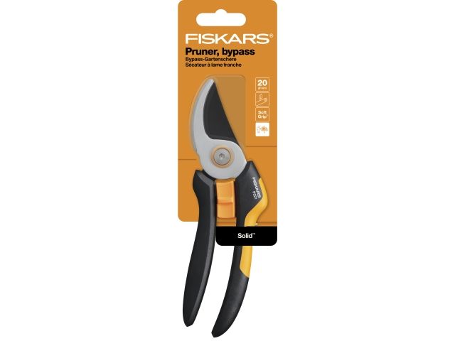 Секатор плоскостной Solid P321 FISKARS
