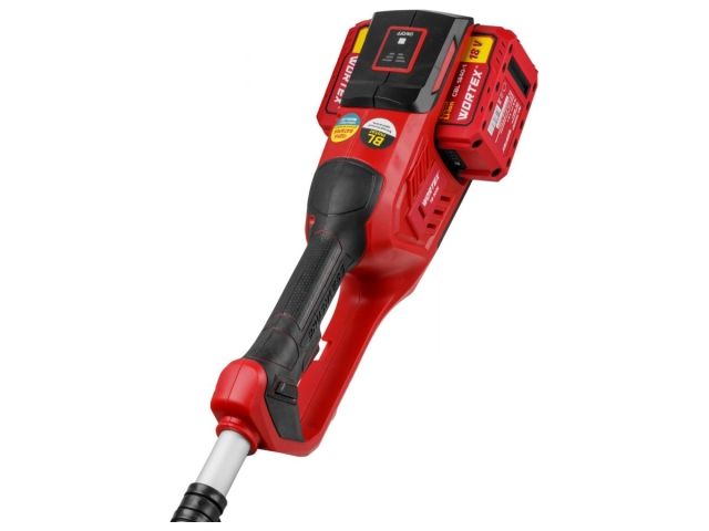 Триммер аккум. WORTEX TB 3036 ALL1 SOLO БЕСЩЁТ.ДВИГ., 18В+18В, шир.скаш.300 мм леска, 255 мм нож, по