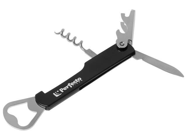 Открывалка (штопор) многофункциональная 4 в 1, серия Handy (Хенди), PERFECTO LINEA