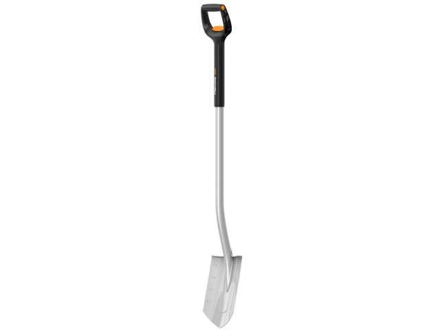 Лопата штыковая телескопическая закругленная Xact FISKARS