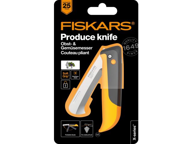 Нож садовый складной K80 X-series FISKARS