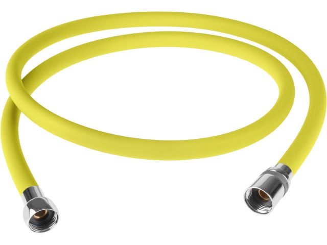 Шланг душевой, Si, 1/2" г-г 150 см, жёлтый, a-five