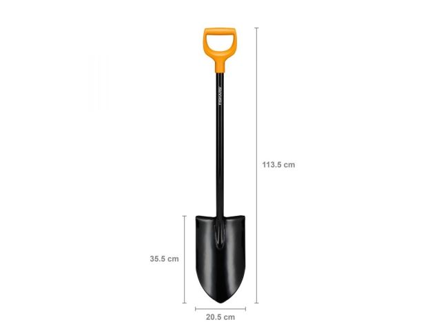 Лопата штыковая с удлиненным лезвием XL Blade FISKARS