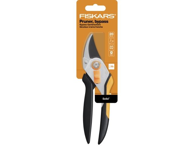Секатор плоскостной металлический FISKARS Solid P331